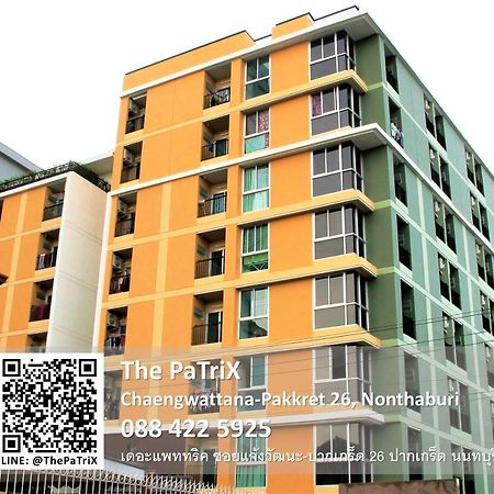 Aparthotel The Patrix Chaengwattana Nonthaburi Exteriér fotografie