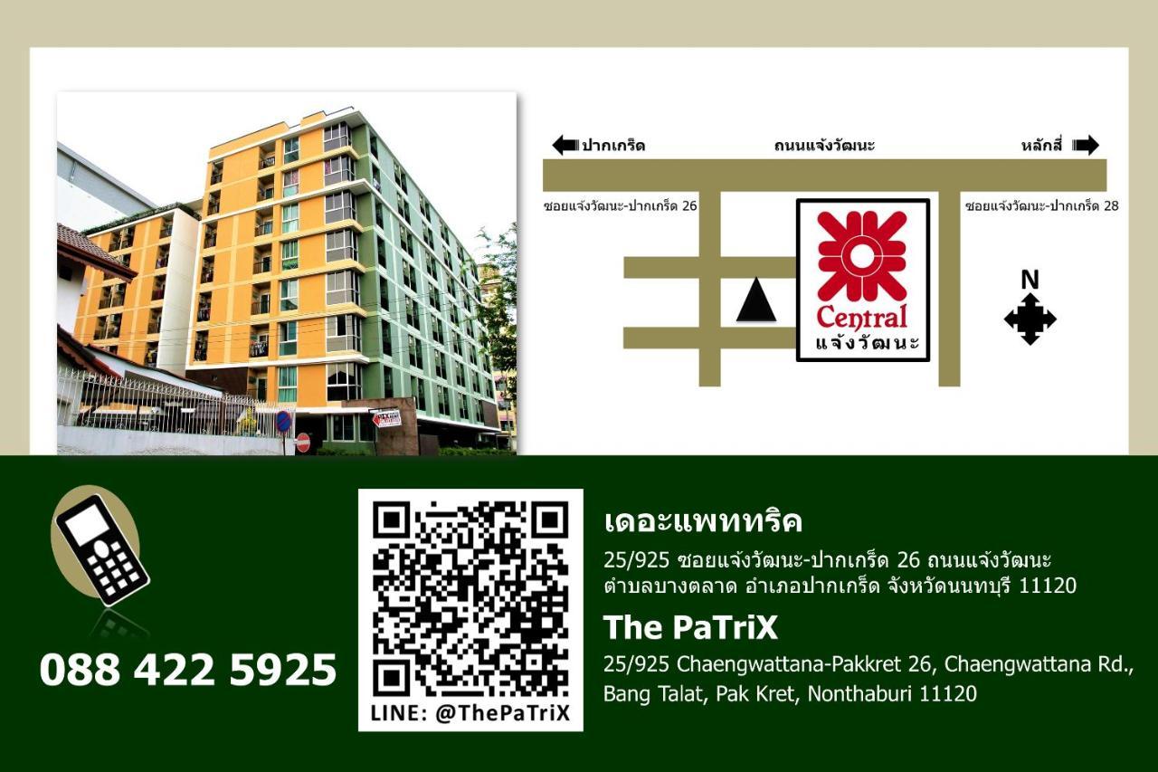 Aparthotel The Patrix Chaengwattana Nonthaburi Exteriér fotografie