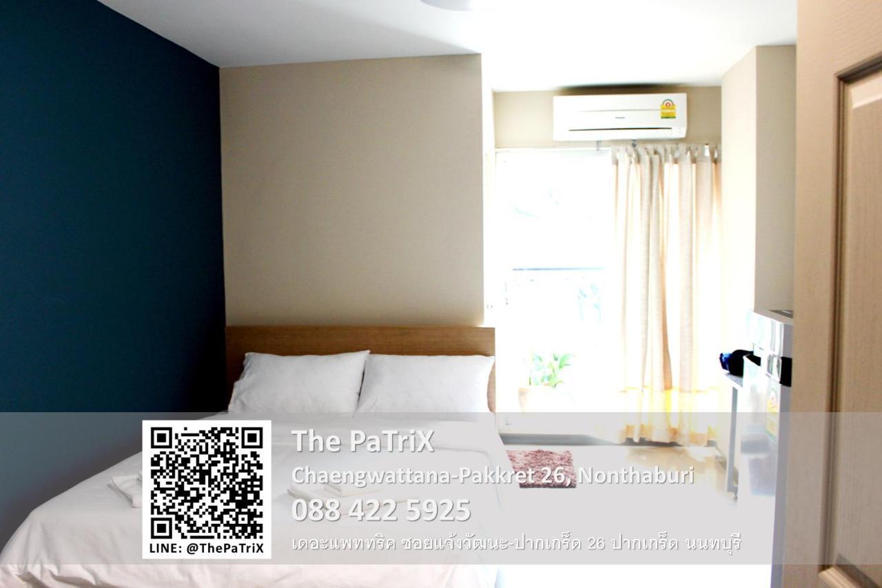 Aparthotel The Patrix Chaengwattana Nonthaburi Exteriér fotografie
