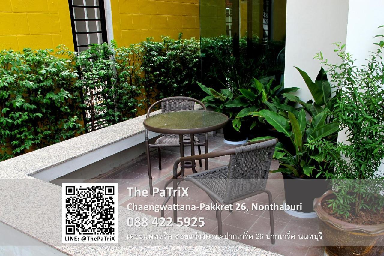 Aparthotel The Patrix Chaengwattana Nonthaburi Exteriér fotografie