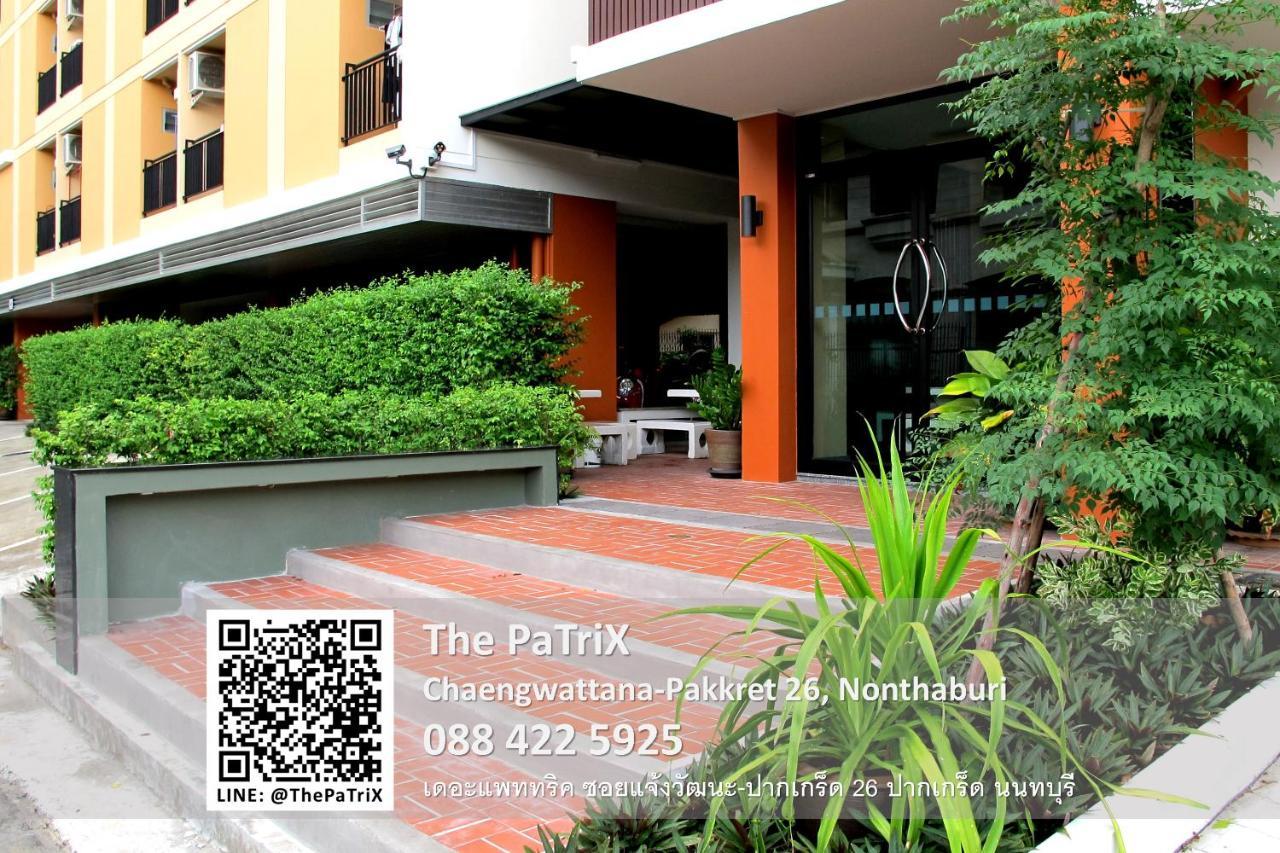 Aparthotel The Patrix Chaengwattana Nonthaburi Exteriér fotografie
