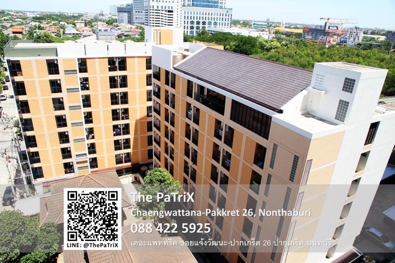 Aparthotel The Patrix Chaengwattana Nonthaburi Exteriér fotografie