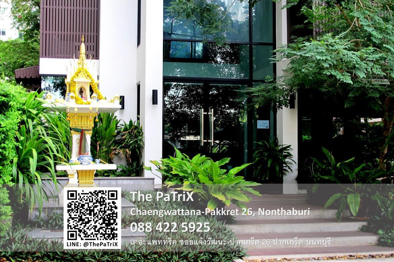 Aparthotel The Patrix Chaengwattana Nonthaburi Exteriér fotografie