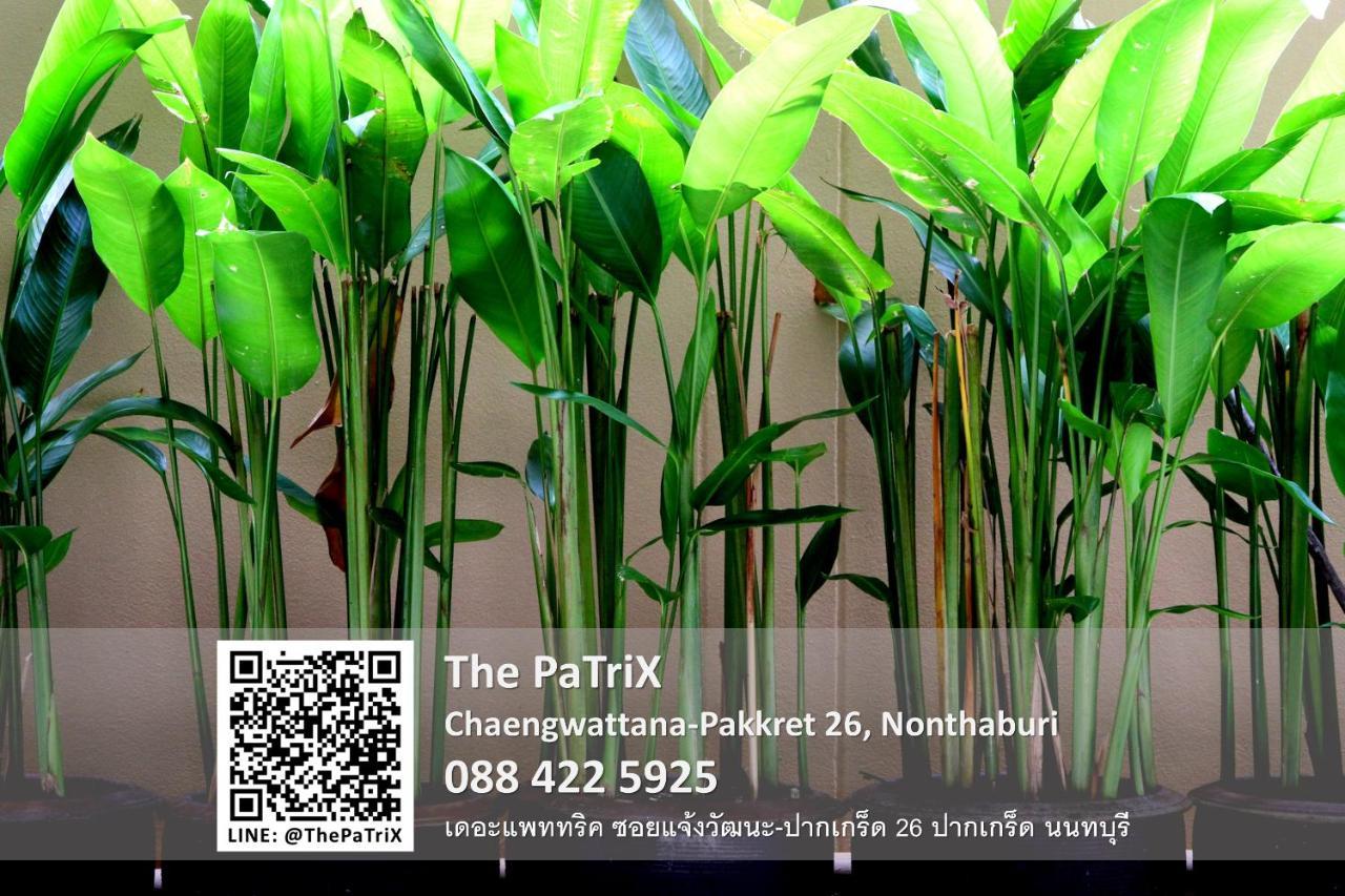 Aparthotel The Patrix Chaengwattana Nonthaburi Exteriér fotografie