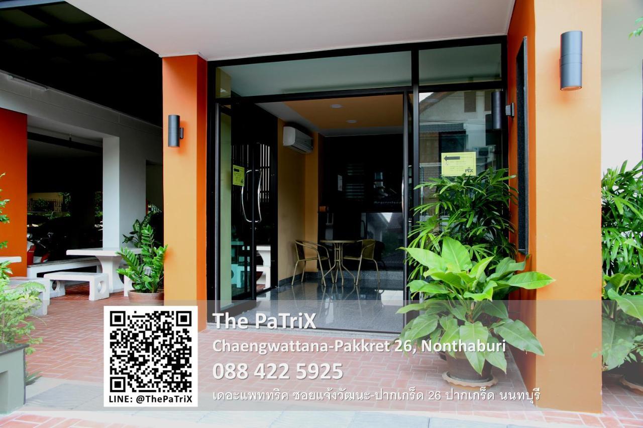 Aparthotel The Patrix Chaengwattana Nonthaburi Exteriér fotografie