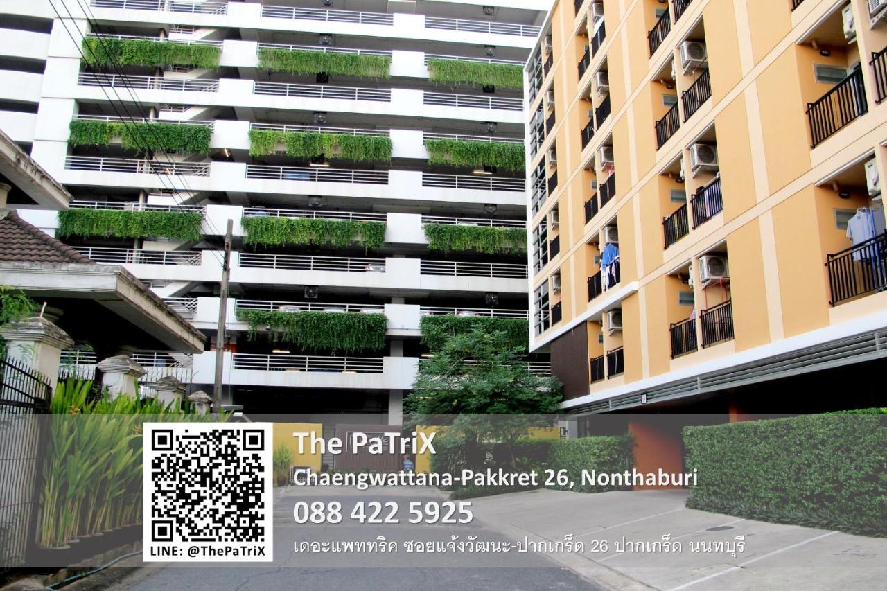 Aparthotel The Patrix Chaengwattana Nonthaburi Exteriér fotografie